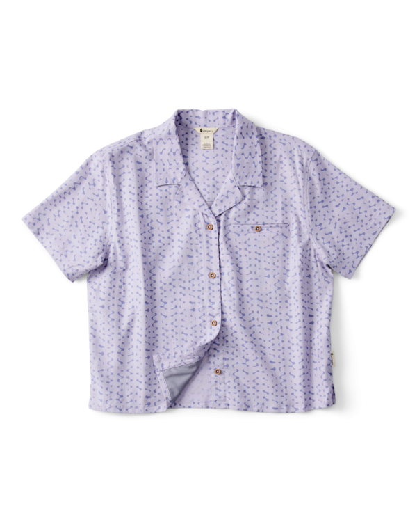 Afuera Button Up Shirt - Print - Women's