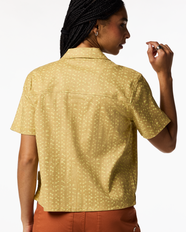 Afuera Button Up Shirt - Print - Women's